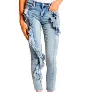 BlankNYC ruffle jeans size 27